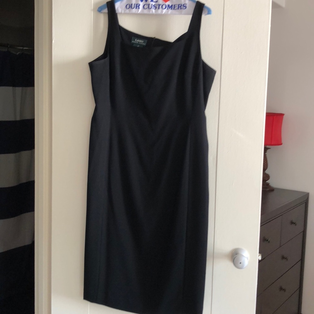 Black cocktail dress
